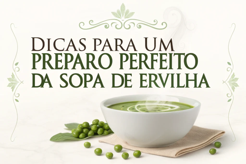 Dicas para um Preparo Perfeito da Sopa de Ervilha