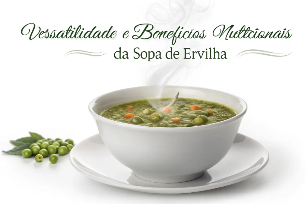 Versatilidade e Benefícios Nutricionais da Sopa de Ervilha